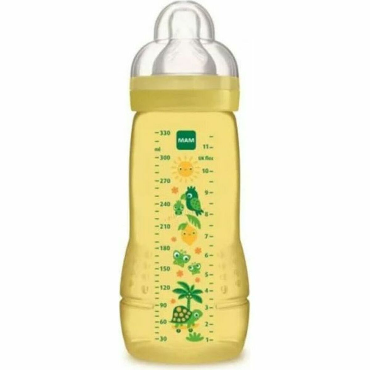 MAM Easy Active Gelbe Babyflasche 330 ml
