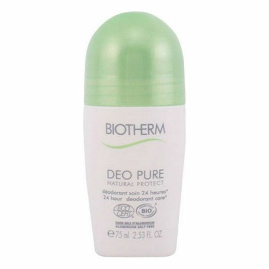 Roll-On Deodorant Deo Pure Natural Protect Biotherm BIOTHERM-496954 (75 ml)