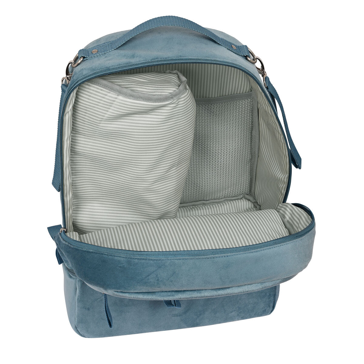 sac accessoires pour bébé Safta Leaves Turquoise (30 x 43 x 15 cm)
