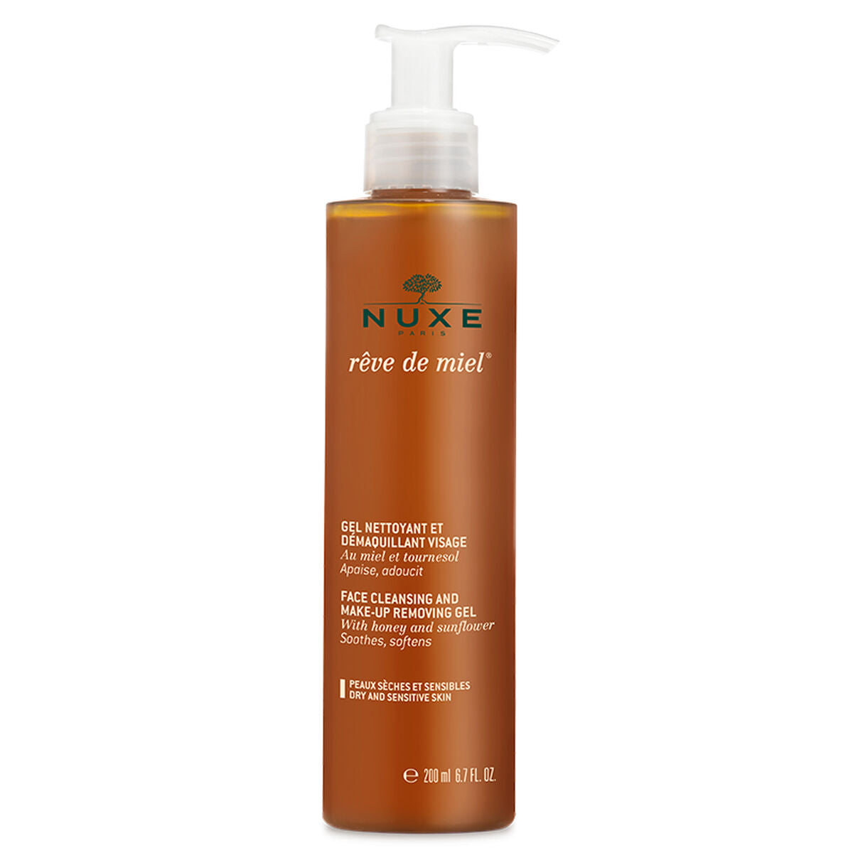 Gel nettoyant visage Nuxe Rêve de Miel 200 ml (1 Unité)